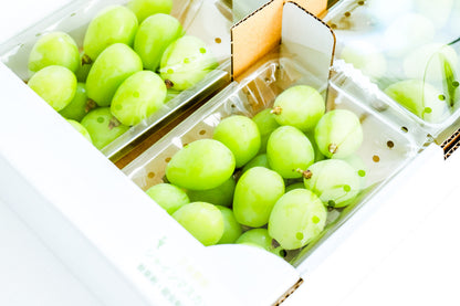 送料込【栄養価コンテスト優秀賞受賞】シャインマスカット（粒）✖️4パック（1.08kg）（正金農園）