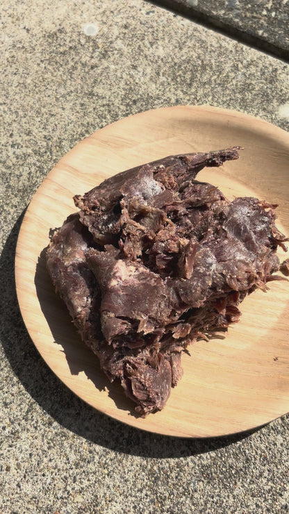 鹿ほぐし肉(冷凍）-やわらかくほぐした鹿肉。そのままでも、トッピングにも。